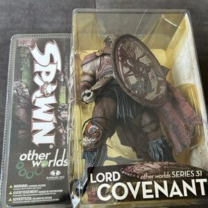 Spawn Other Worlds Series 31 Lord Covenant Action Figure - Brown & Gold